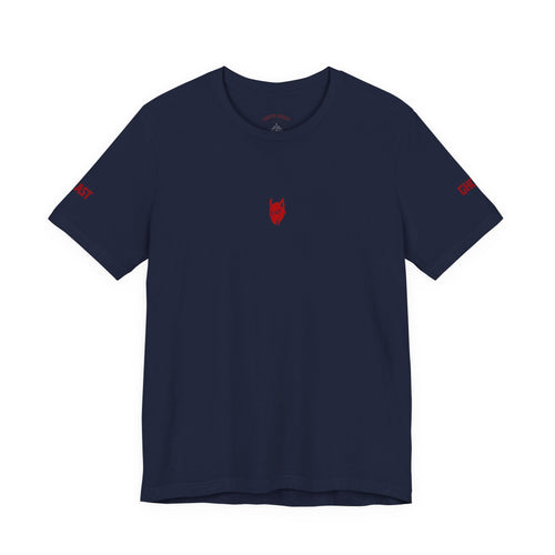 "Blood in the Water" graphic t-shirt with aggressive lettering/ animated, Ghost Beast