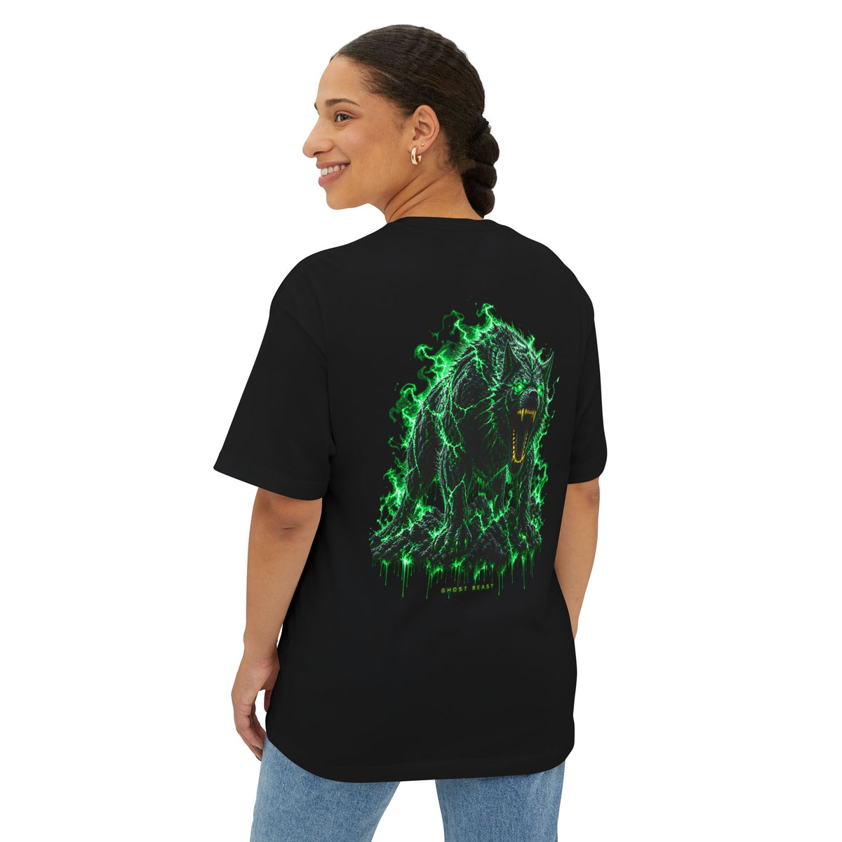 Wolve-beast unisex Oversized Boxy Tee