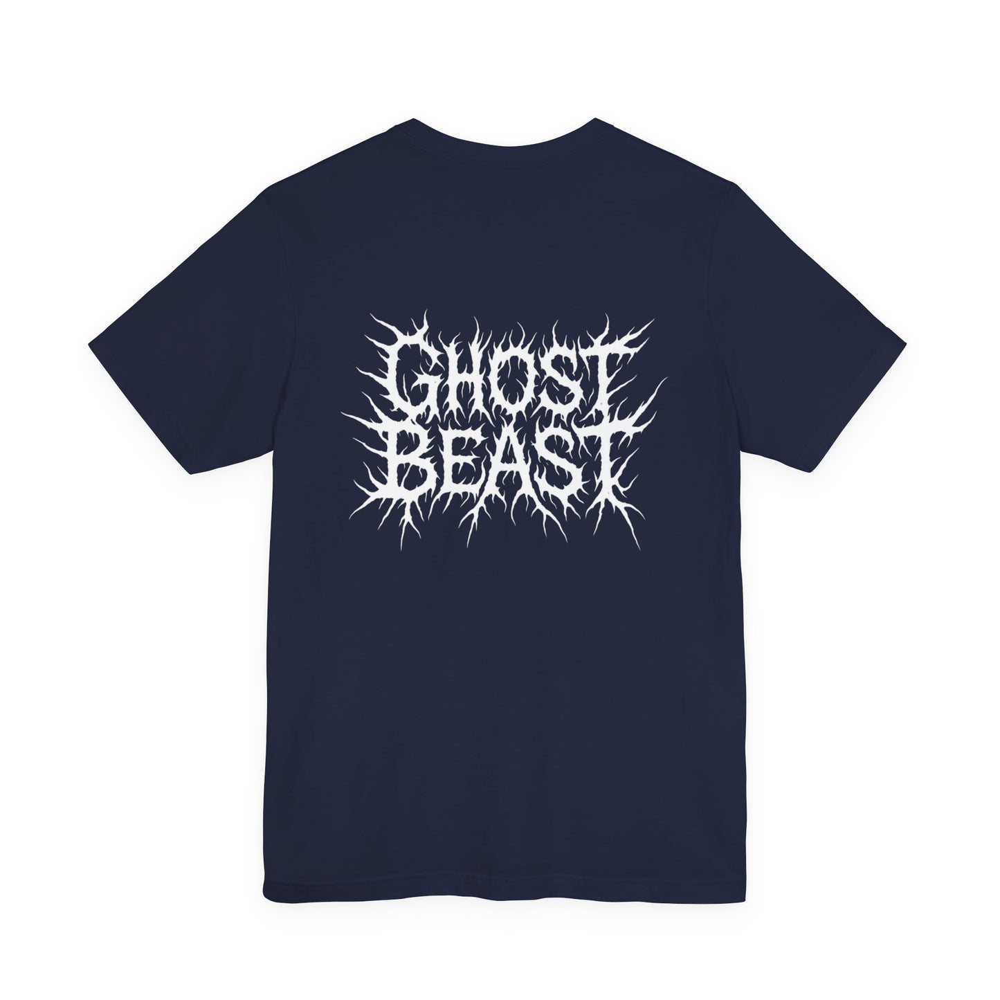 Ghost Beast, Gothic Metal lettering (White)