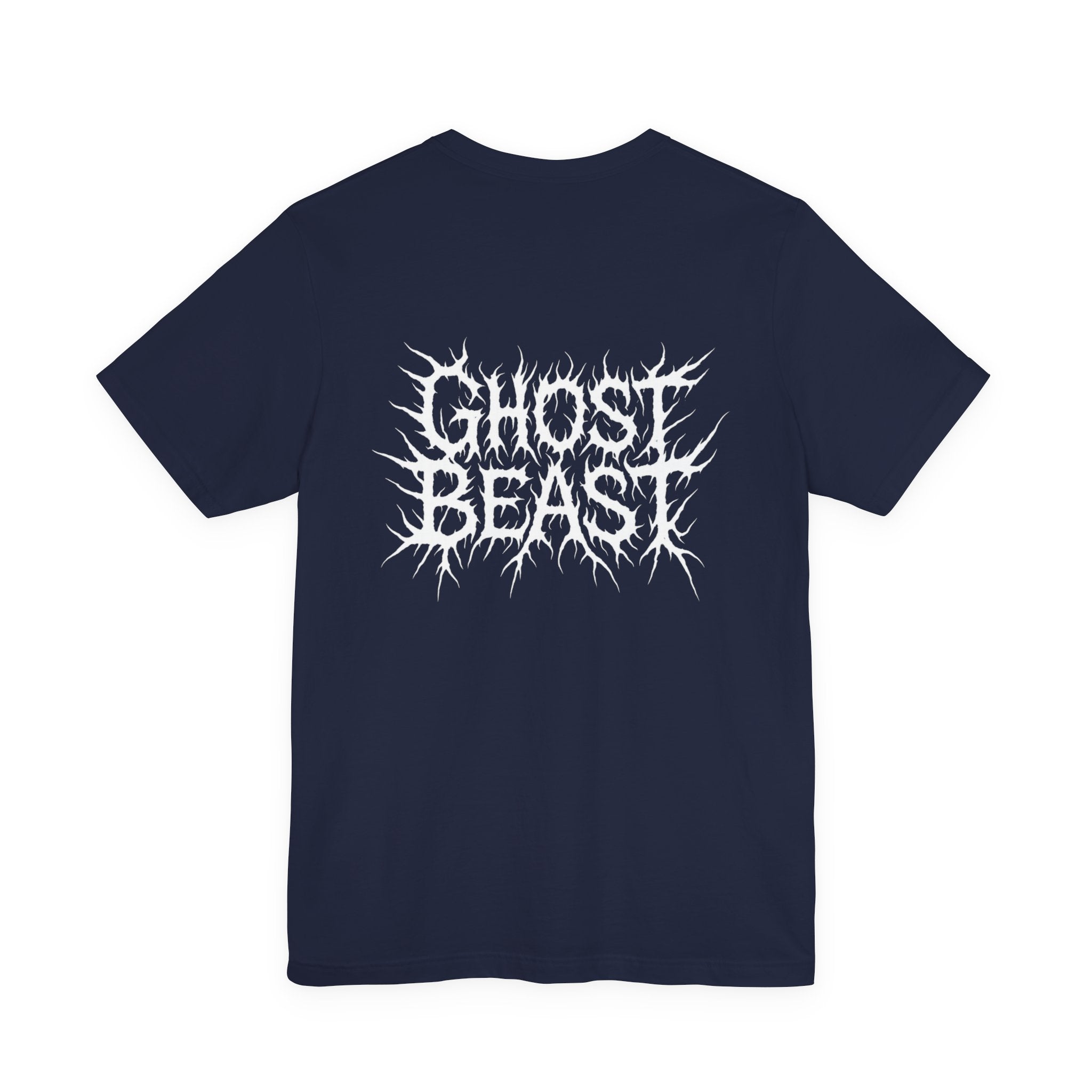 Ghost Beast, Gothic Metal lettering (White)