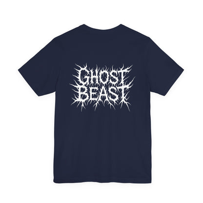 Ghost Beast, Gothic Metal lettering (White)