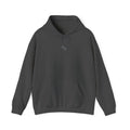 Ghost Beast Hoodie, Gothic Metal lettering Blue Ice