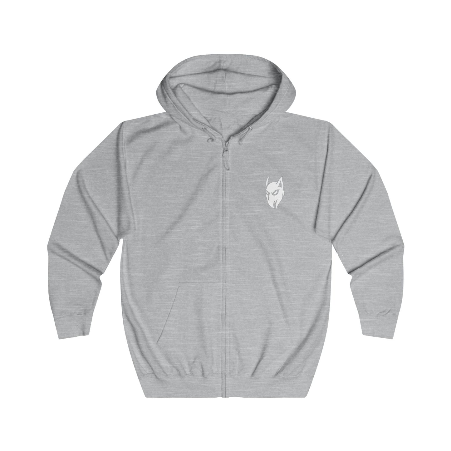 Unisex Heavy Blend™ Full Zip Hooded, Ghost Beast