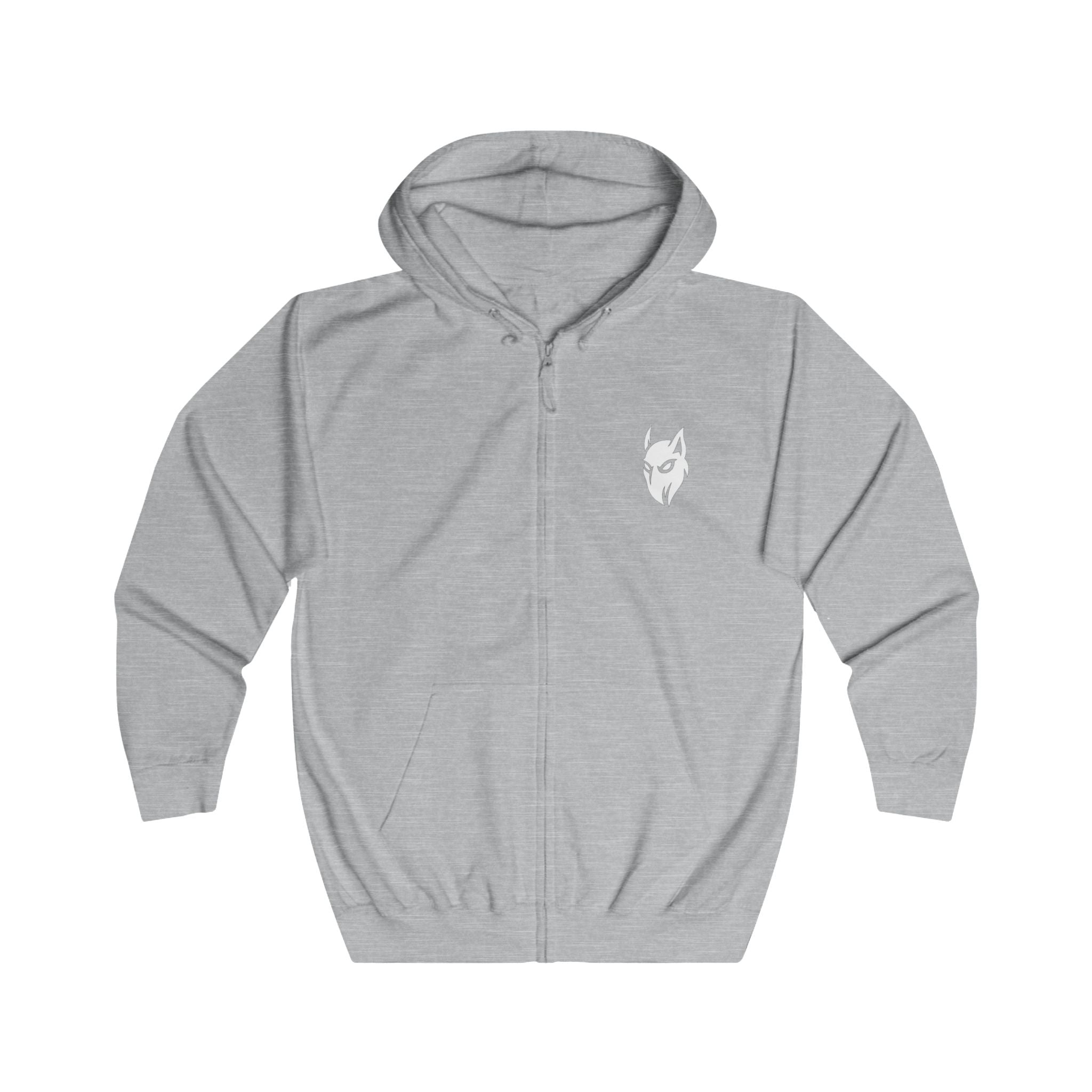 Unisex Heavy Blend™ Full Zip Hooded, Ghost Beast