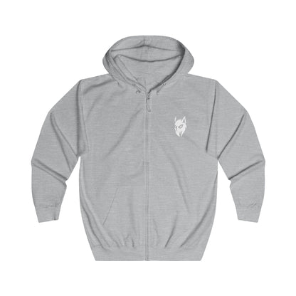 Unisex Heavy Blend™ Full Zip Hooded, Ghost Beast