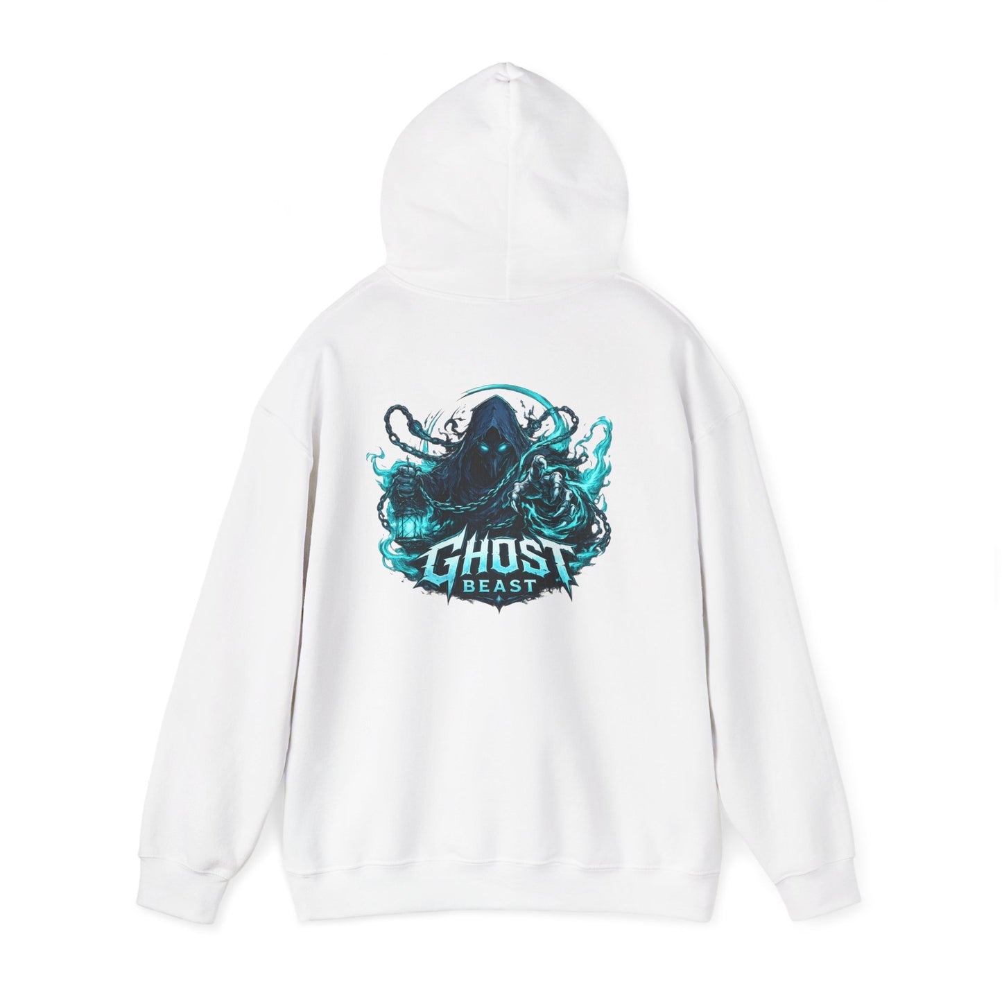 Ghost Beast Hoodie — Dark Fantasy Creature Graphic Pullover