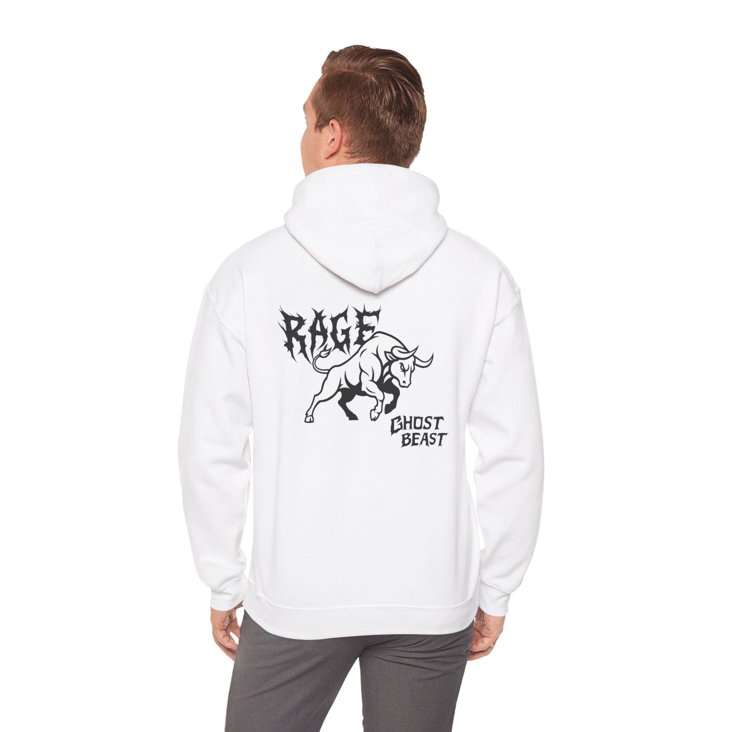Ghost Beast 'RAGE' Hoodie, unisex