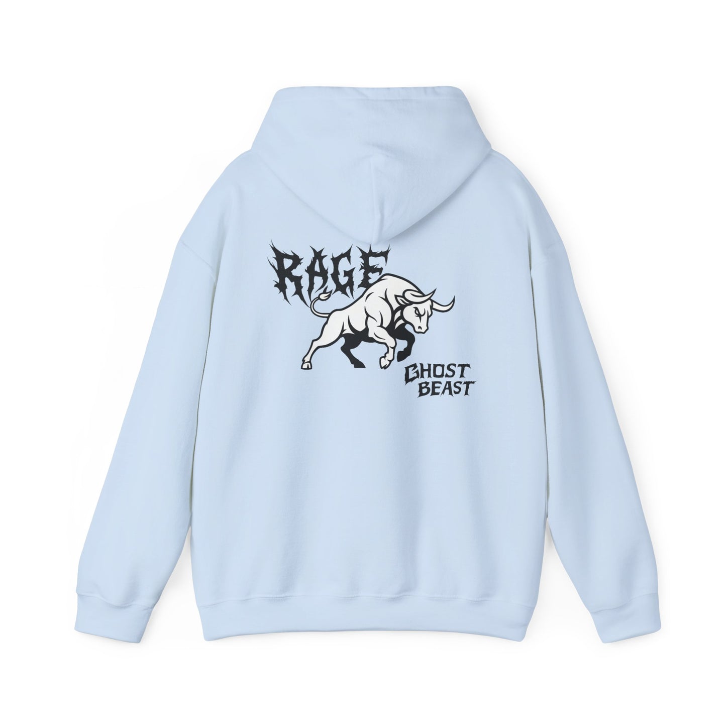 Ghost Beast 'RAGE' Hoodie, unisex