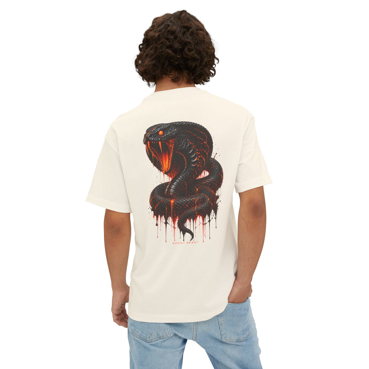 Cobra-beast unisex Oversized Boxy Tee