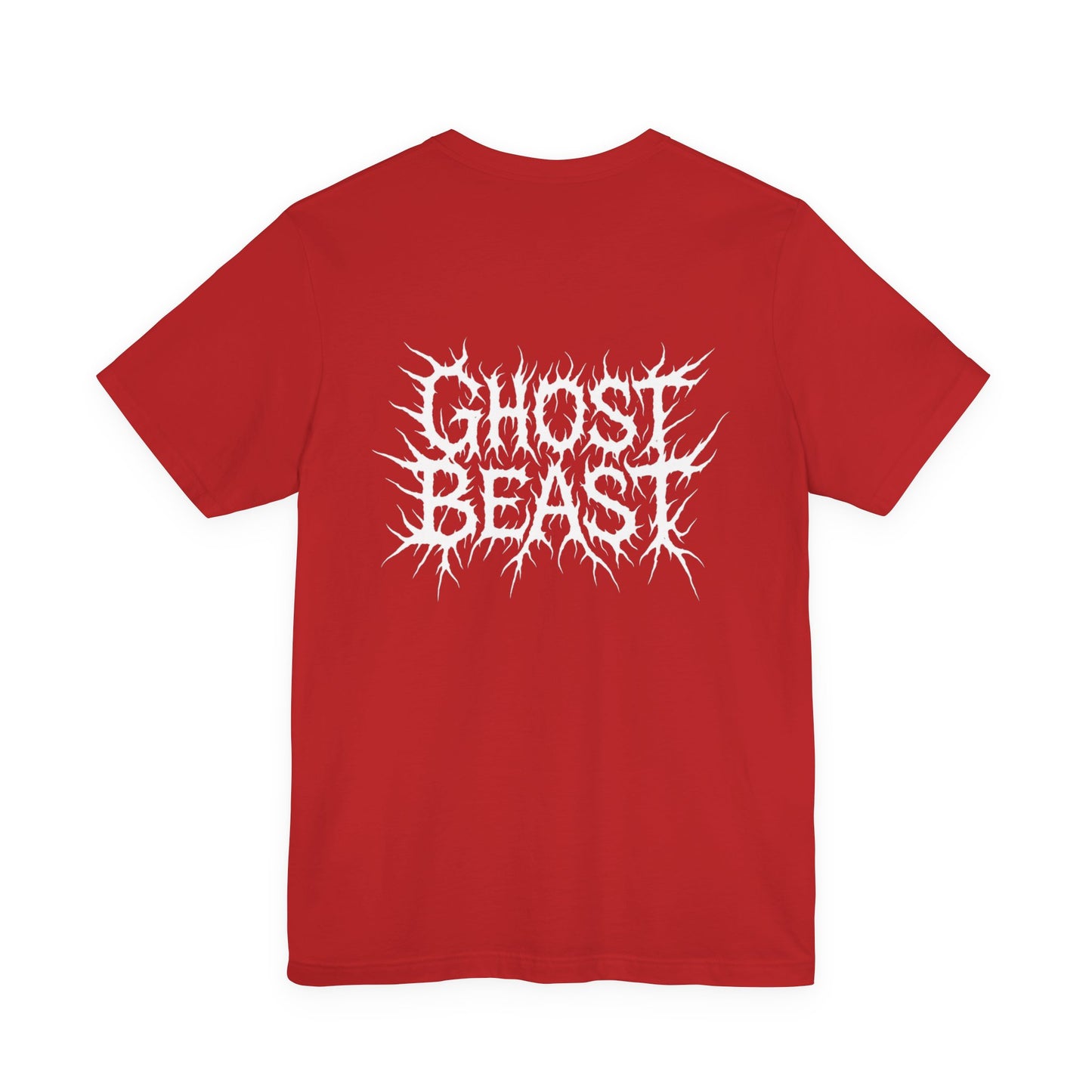 Ghost Beast, Gothic Metal lettering (White)