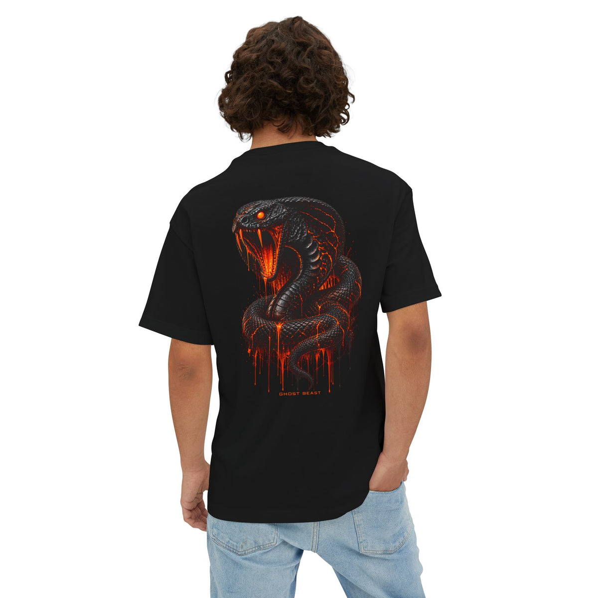 Cobra-beast unisex Oversized Boxy Tee