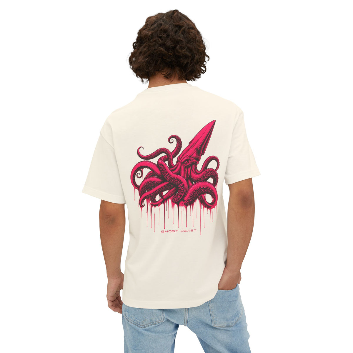 Squid-beast unisex Oversized Boxy Tee