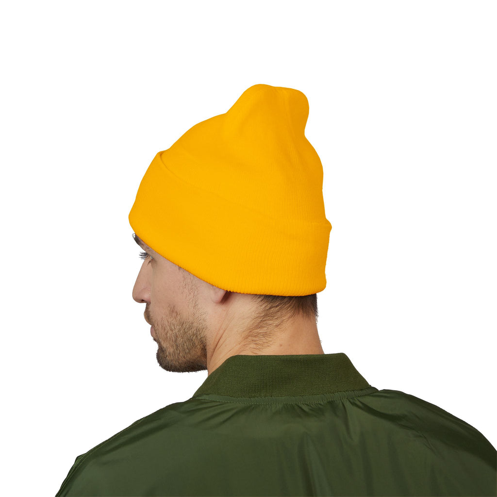 Embroidered winter hat (Black lettering) Ghost Beast