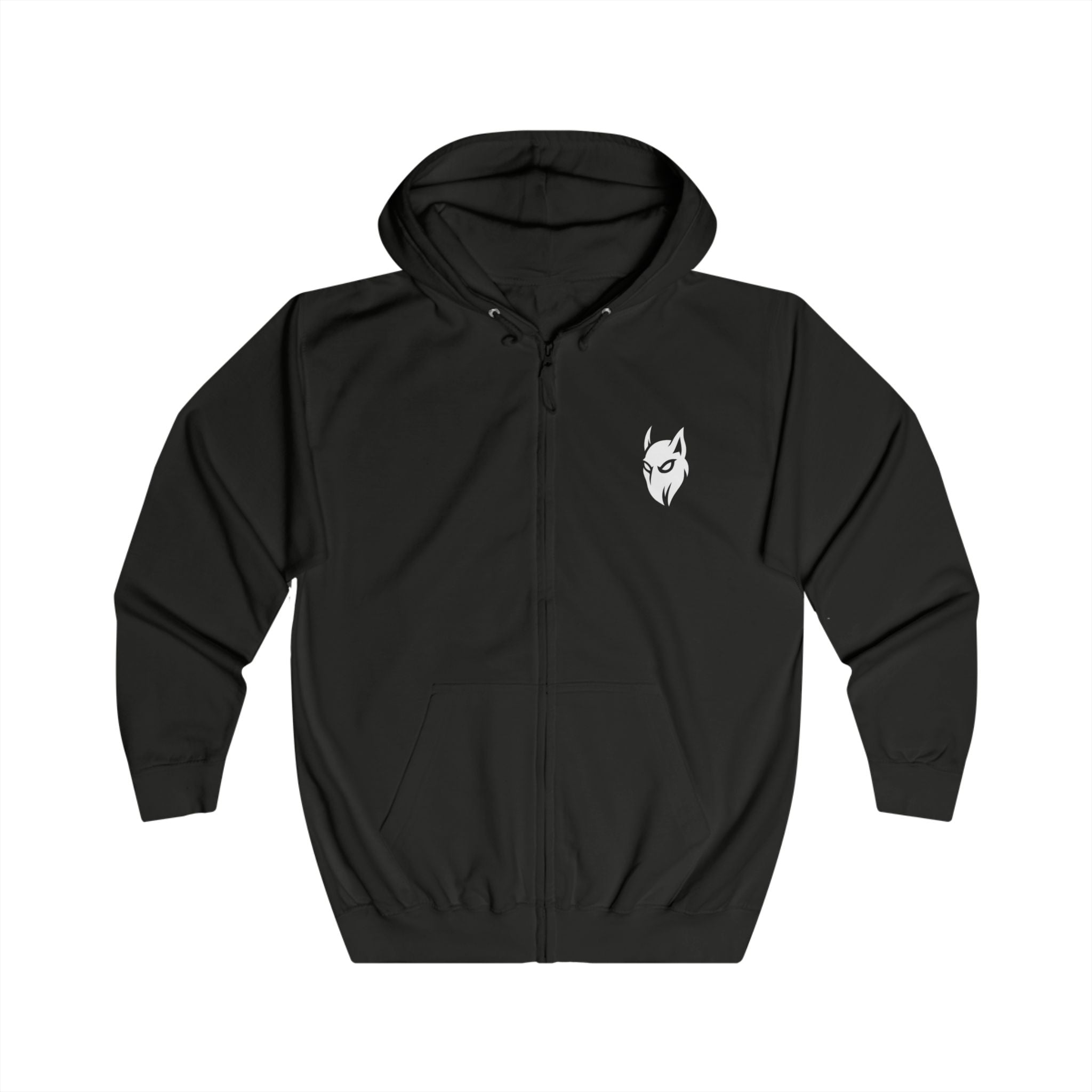 Unisex Heavy Blend™ Full Zip Hooded, Ghost Beast