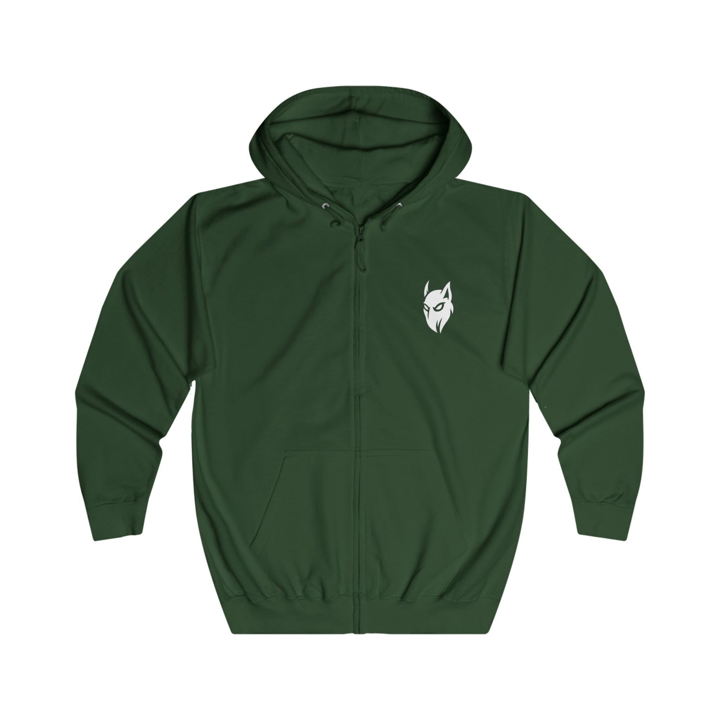 Unisex Heavy Blend™ Full Zip Hooded, Ghost Beast