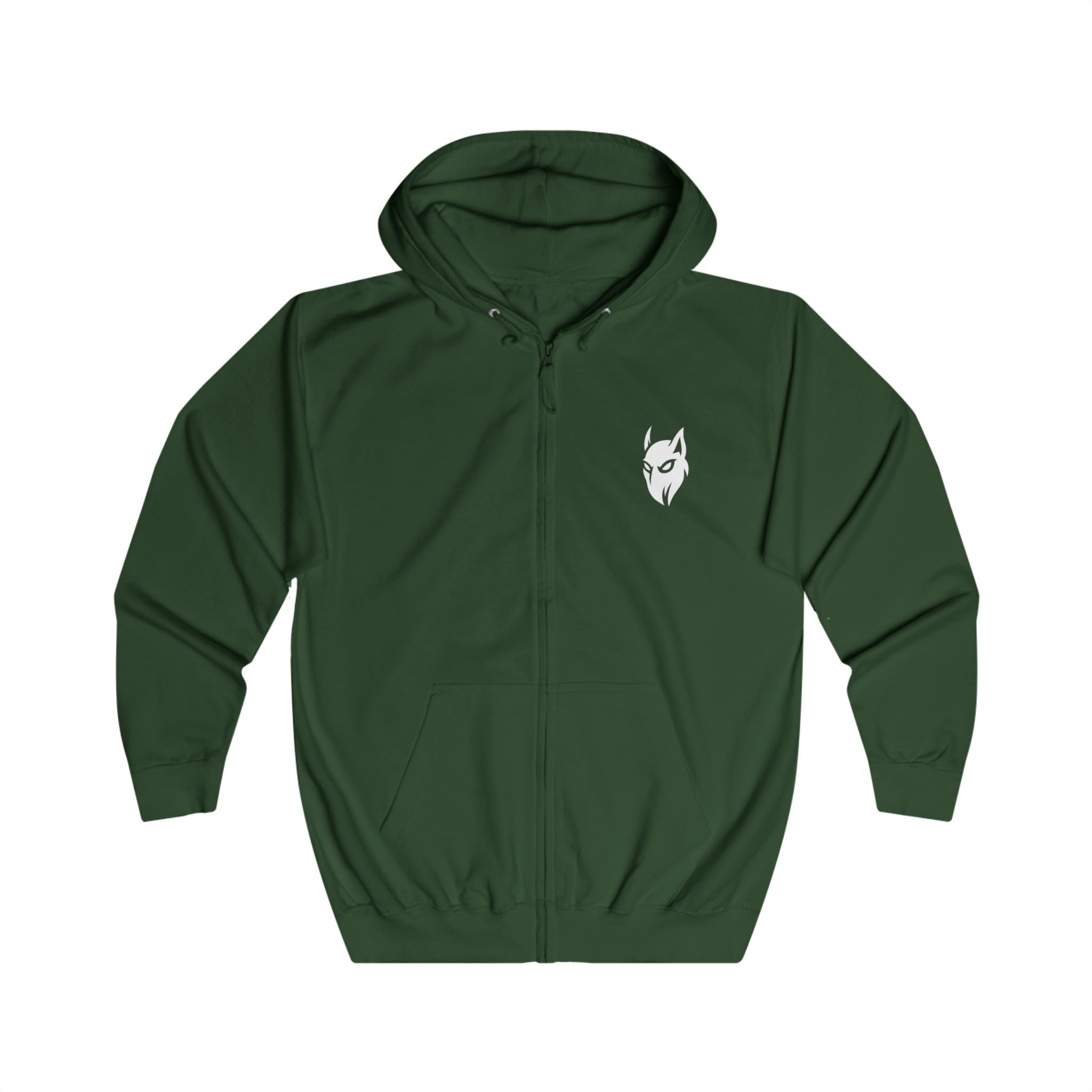 Unisex Heavy Blend™ Full Zip Hooded, Ghost Beast
