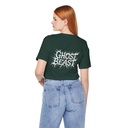 Ghost Beast, Gothic Metal lettering (White)