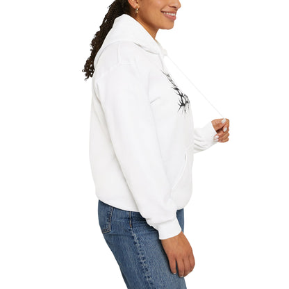 Ghost Beast Hoodie, Gothic Metal lettering, Unisex