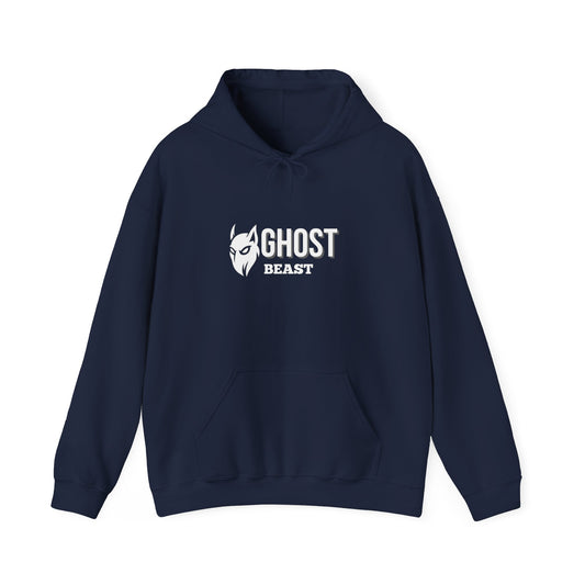 Unisex Hoodie, whit white, Ghost Beast™