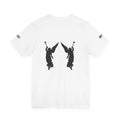 Street Wear short-sleeved T-shirt, white with black, angels No. 2, Ghost Beast™