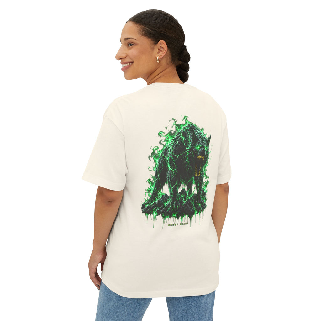 Wolve-beast unisex Oversized Boxy Tee