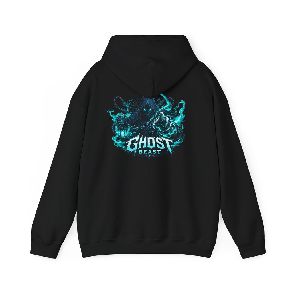 Ghost Beast Hoodie — Dark Fantasy Creature Graphic Pullover