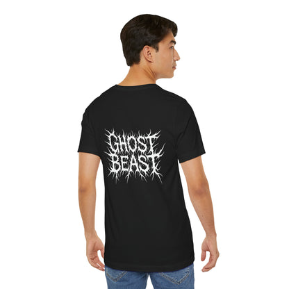 Ghost Beast, Gothic Metal lettering (White)