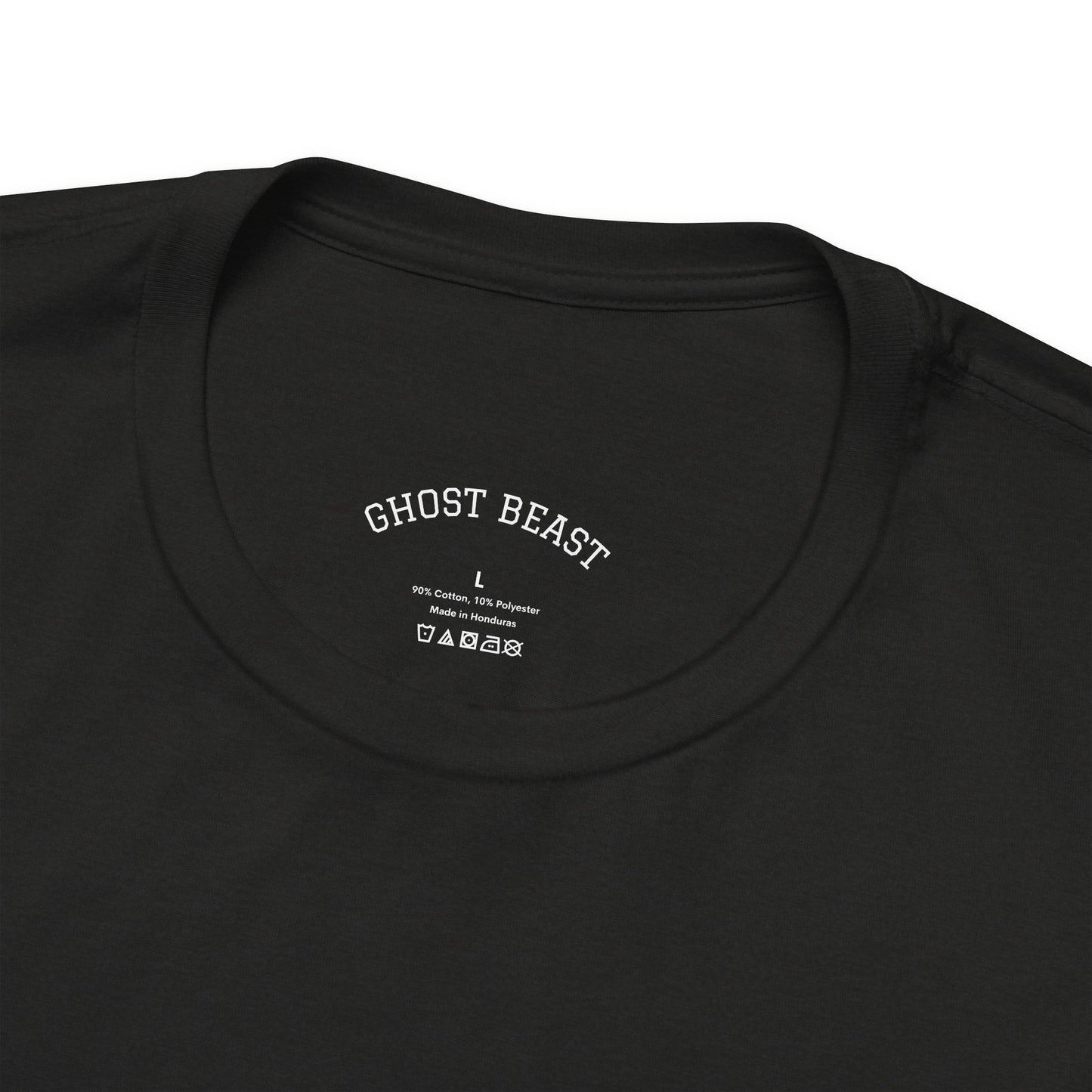 Ghost Beast™ Thunder Unisex T-Shirt (Black with Dark Blue)