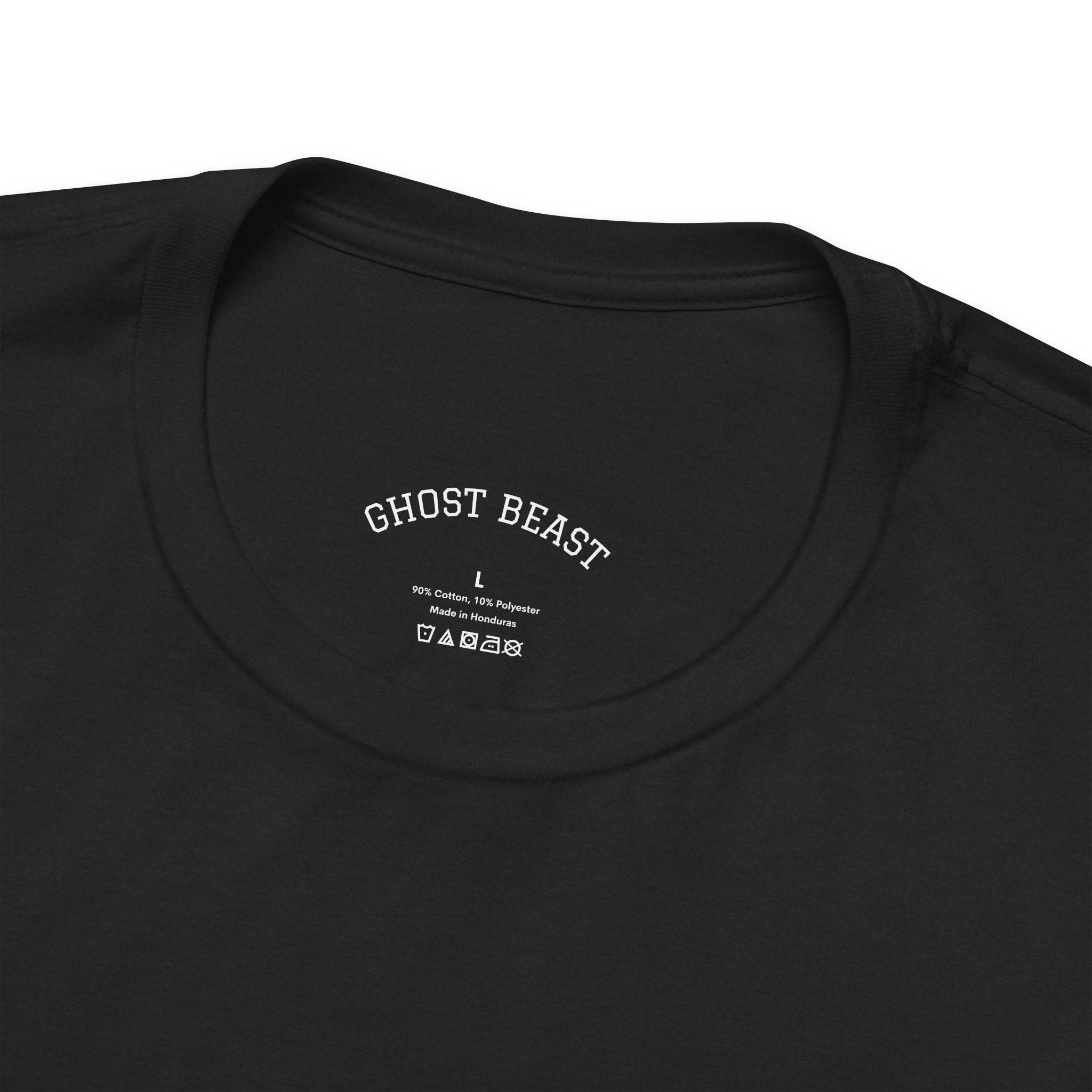 Ghost Beast™ Thunder Unisex T-Shirt (Black with Dark Blue)
