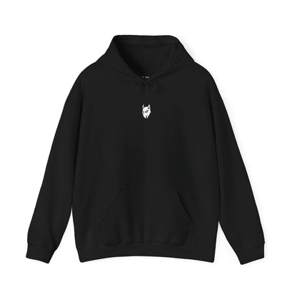 Unisex hoodie, white, alternative design GB, Ghost Beast™