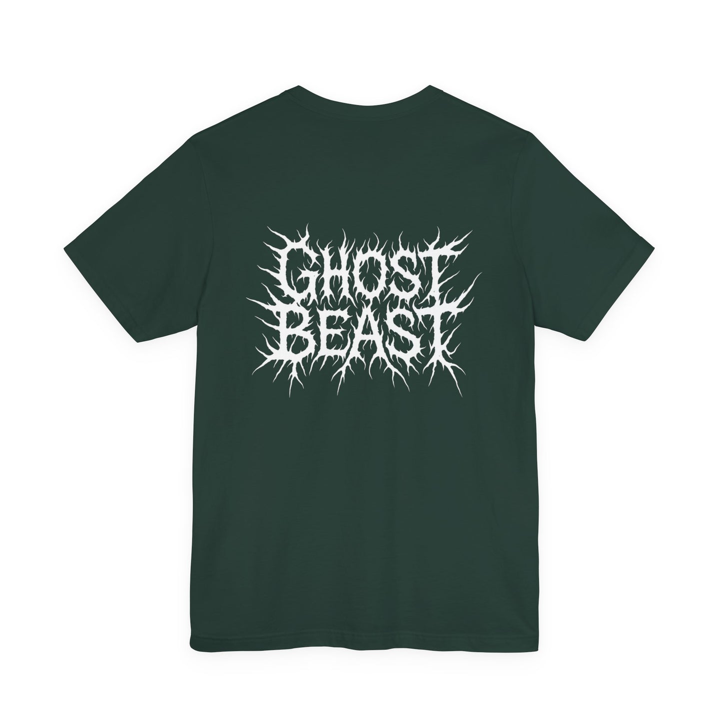 Ghost Beast, Gothic Metal lettering (White)