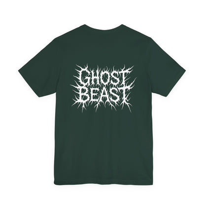 Ghost Beast, Gothic Metal lettering (White)