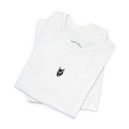 "Ghost Beast Legend" graphic t-shirt with animated lettering