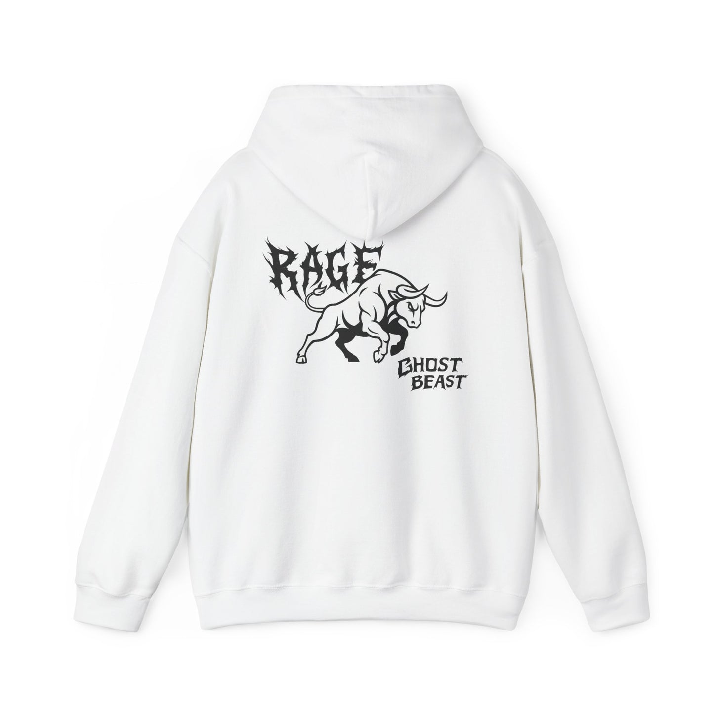 Ghost Beast 'RAGE' Hoodie, unisex