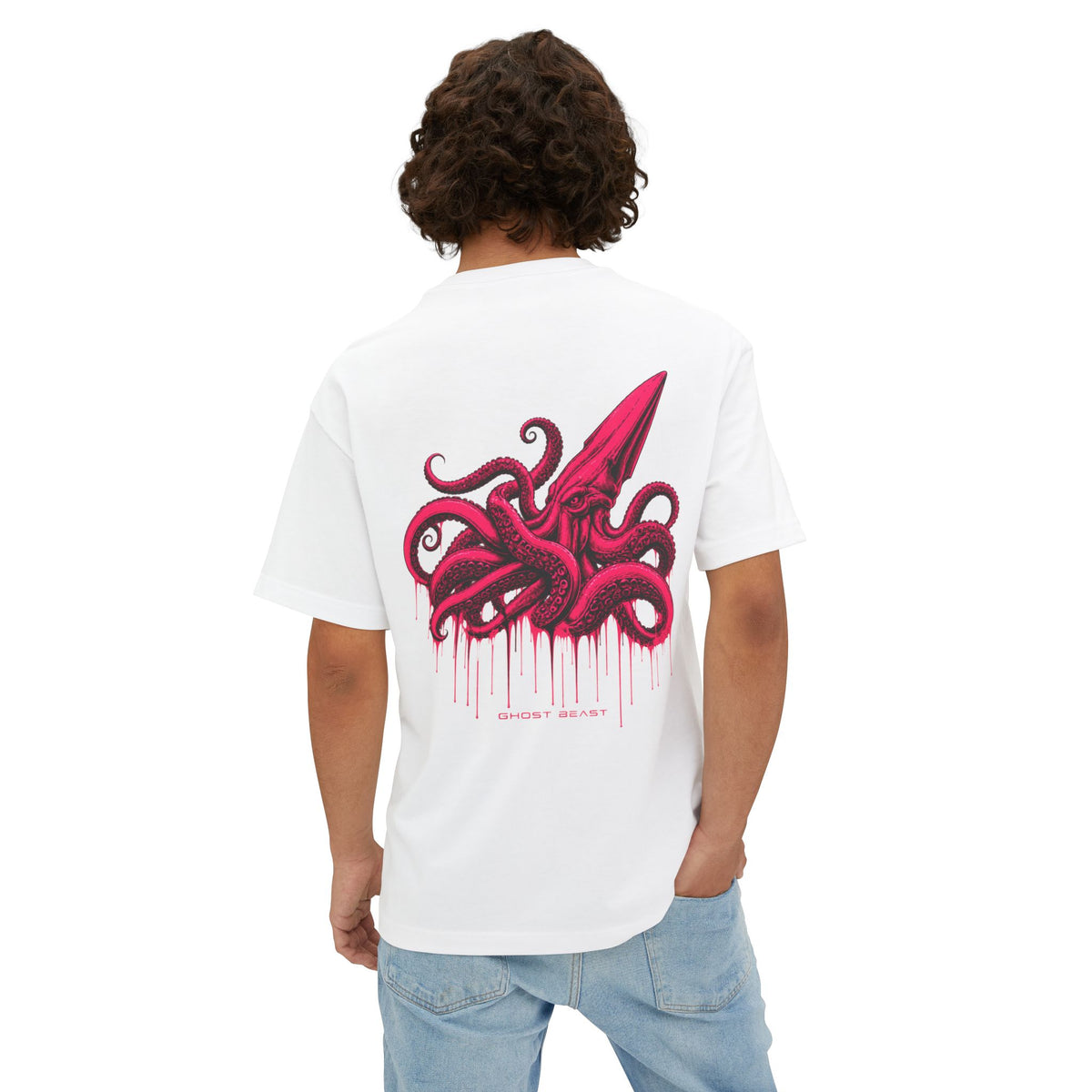 Squid-beast unisex Oversized Boxy Tee