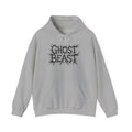 Ghost Beast Hoodie, Gothic Metal lettering, Unisex