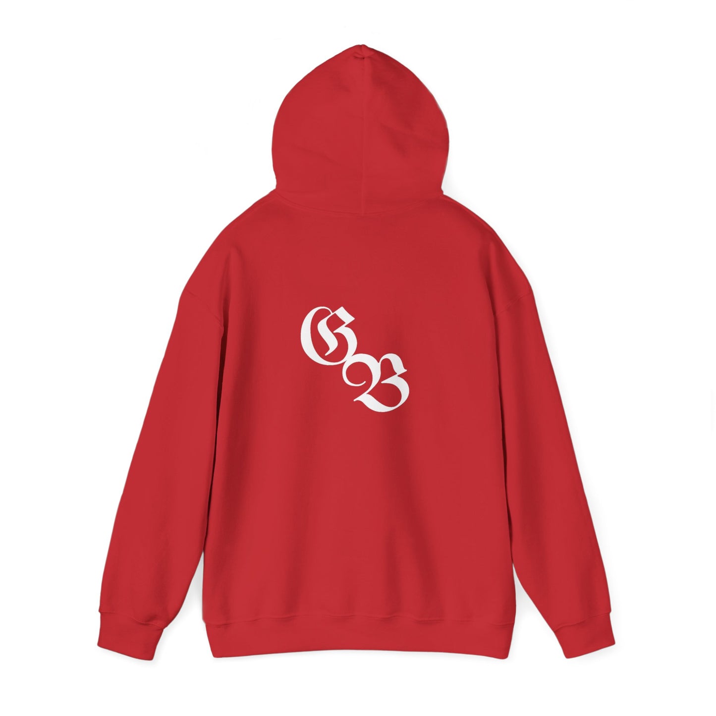 Unisex hoodie, white, alternative design GB, Ghost Beast™