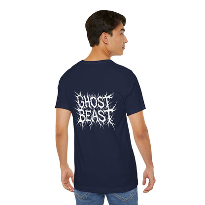 Ghost Beast, Gothic Metal lettering (White)