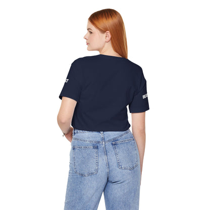 Street Wear Short Sleeve T-Shirt, White Crown, Ghost Beast