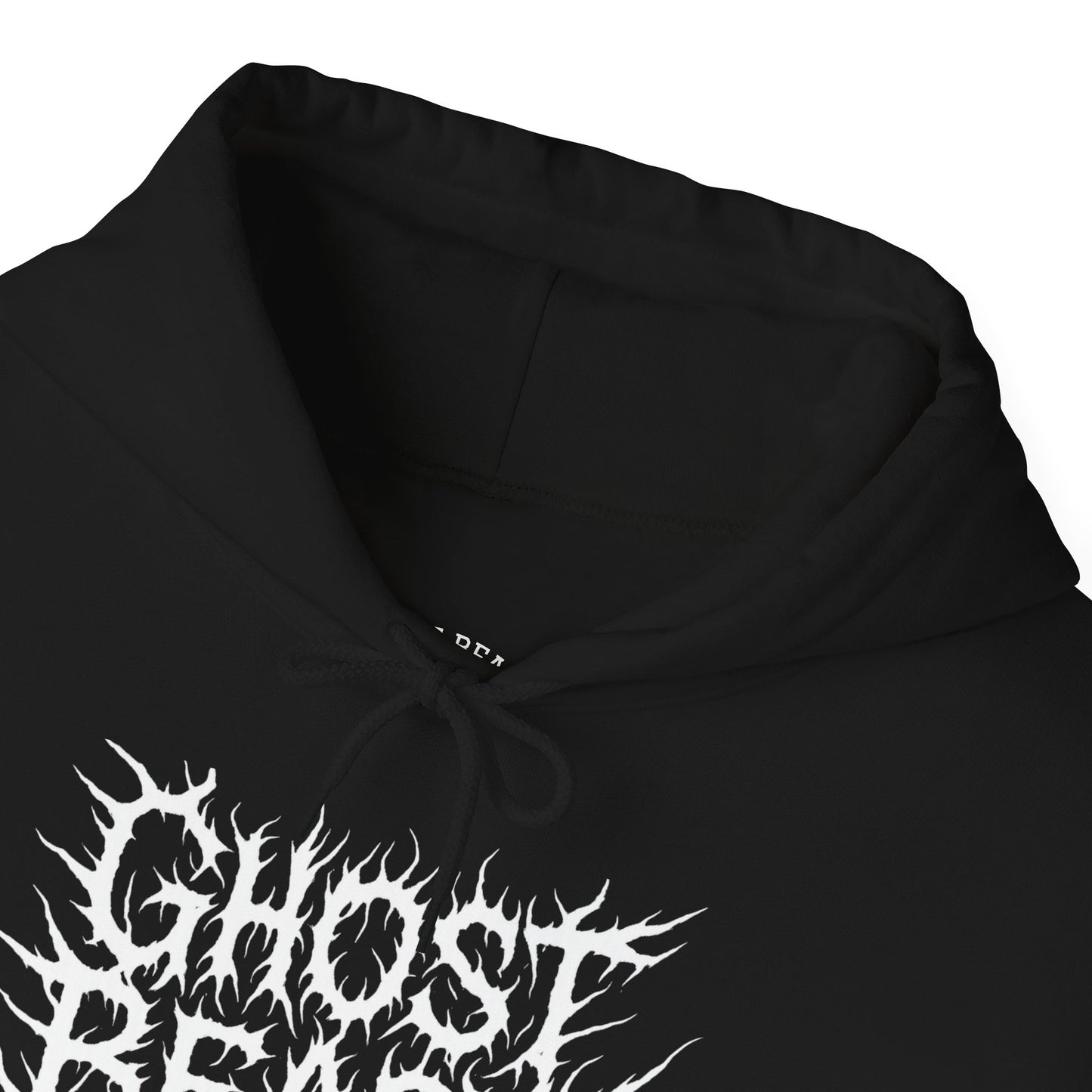 Ghost Beast Hoodie, Gothic Metal lettering, Unisex Vol 2
