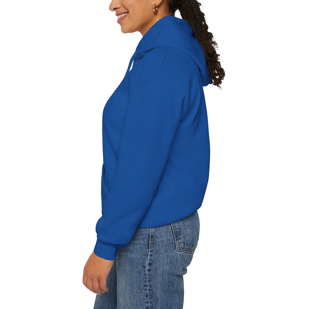 Unisex hoodie, white, alternative design GB, Ghost Beast™