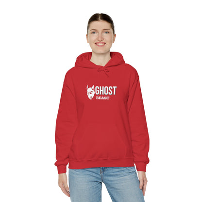 Unisex Hoodie, whit white, Ghost Beast™