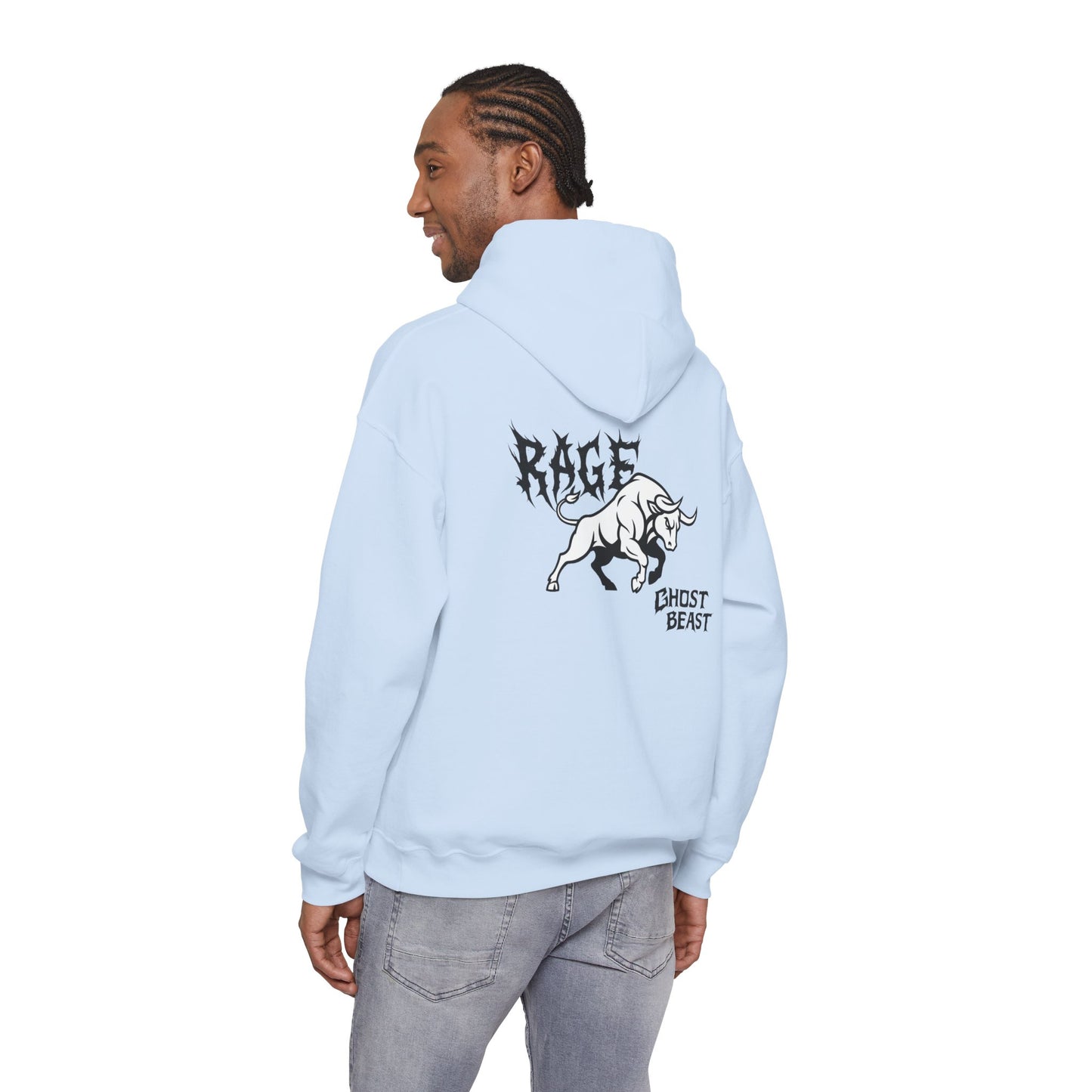 Ghost Beast 'RAGE' Hoodie, unisex