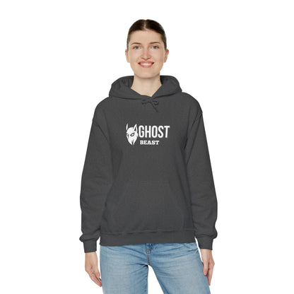 Unisex Hoodie, whit white, Ghost Beast™