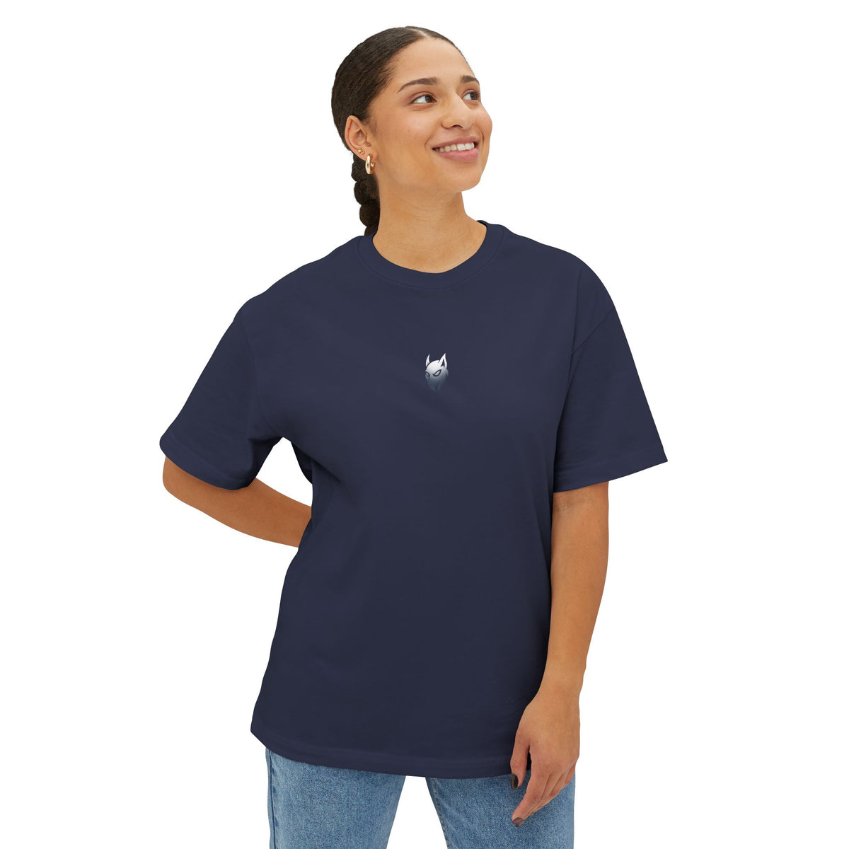 Sperm whale-beast unisex Oversized Boxy Tee