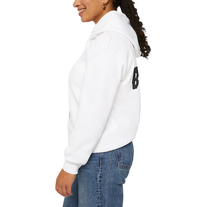 Unisex Hoodie, Premiun, White, Ghost Beast