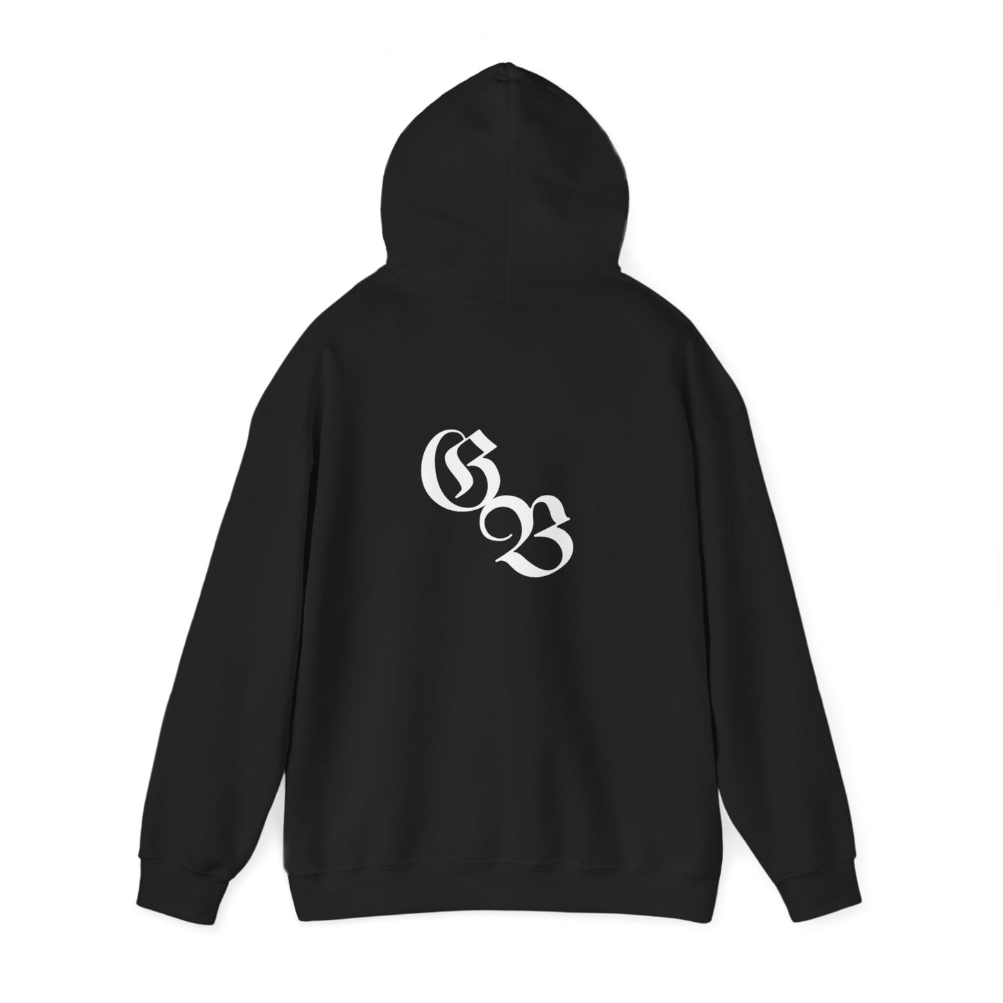 Unisex hoodie, white, alternative design GB, Ghost Beast™