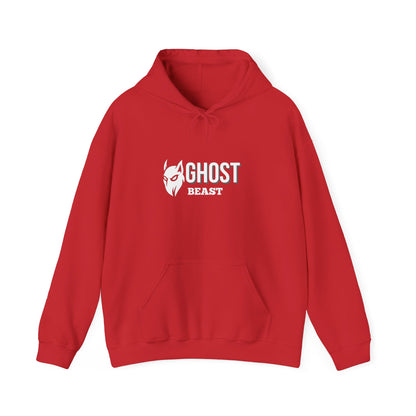 Unisex Hoodie, whit white, Ghost Beast™