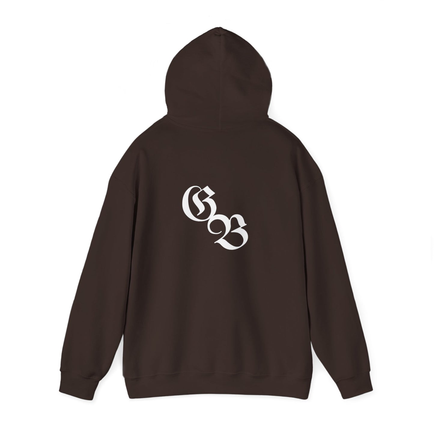 Unisex hoodie, white, alternative design GB, Ghost Beast™