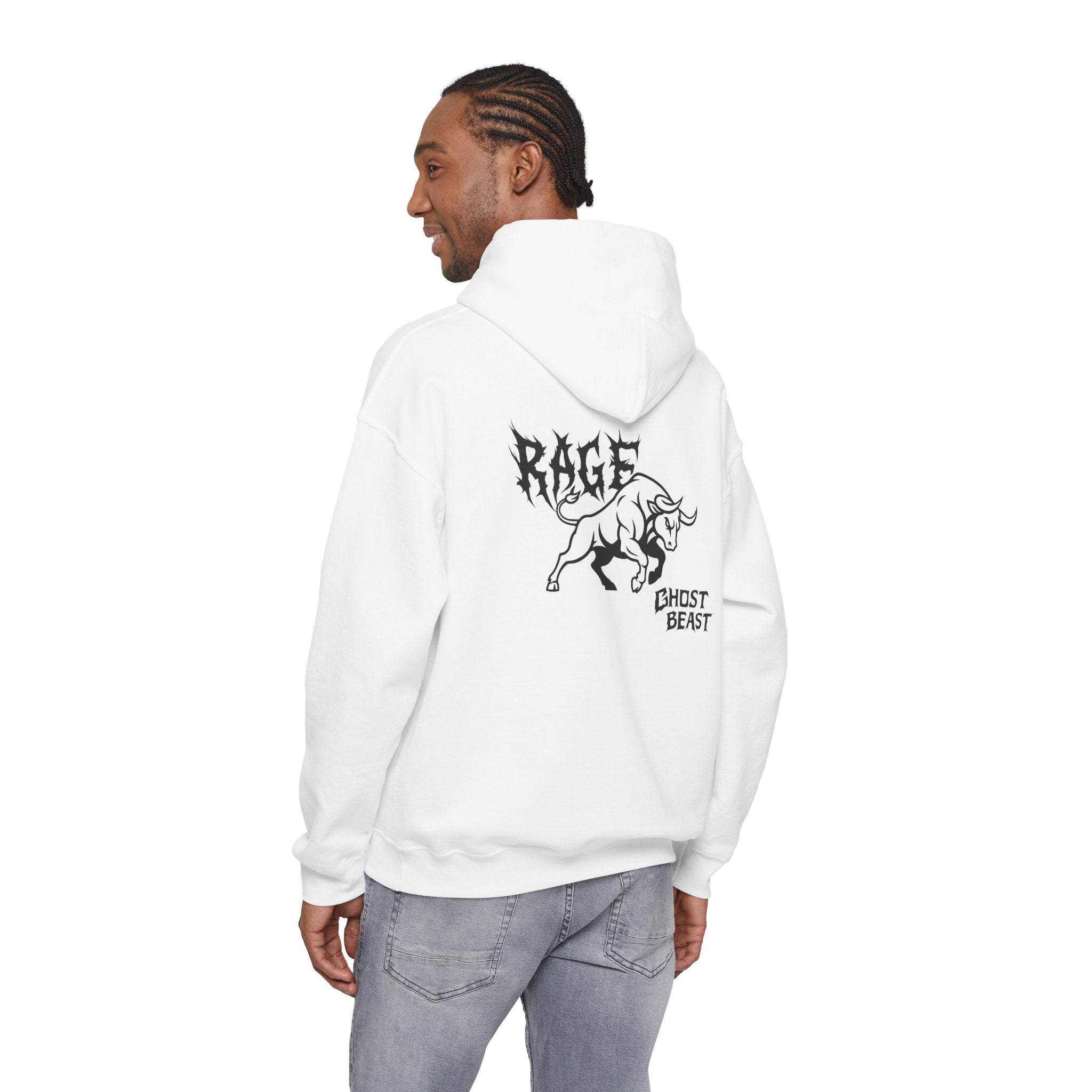 Ghost Beast 'RAGE' Hoodie, unisex